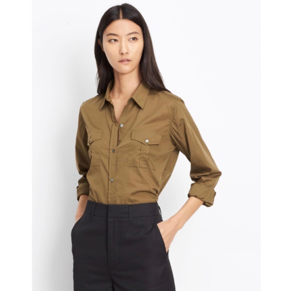NWT Vince Military Shirt
